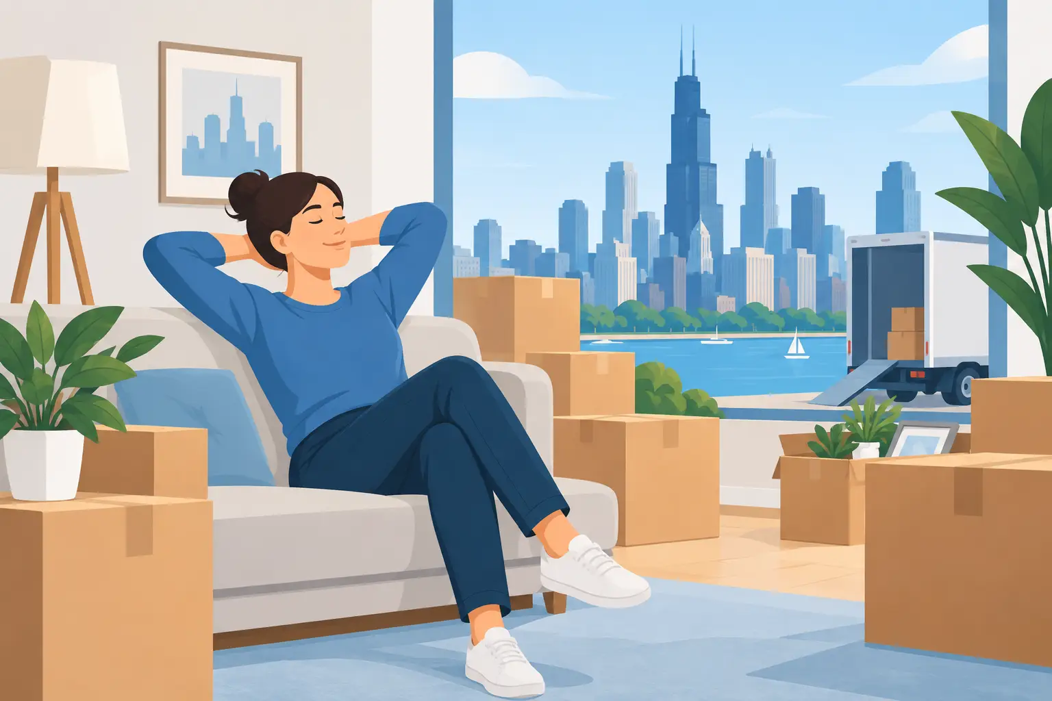 10 Best Ways to Reduce Moving Stress in Chicago