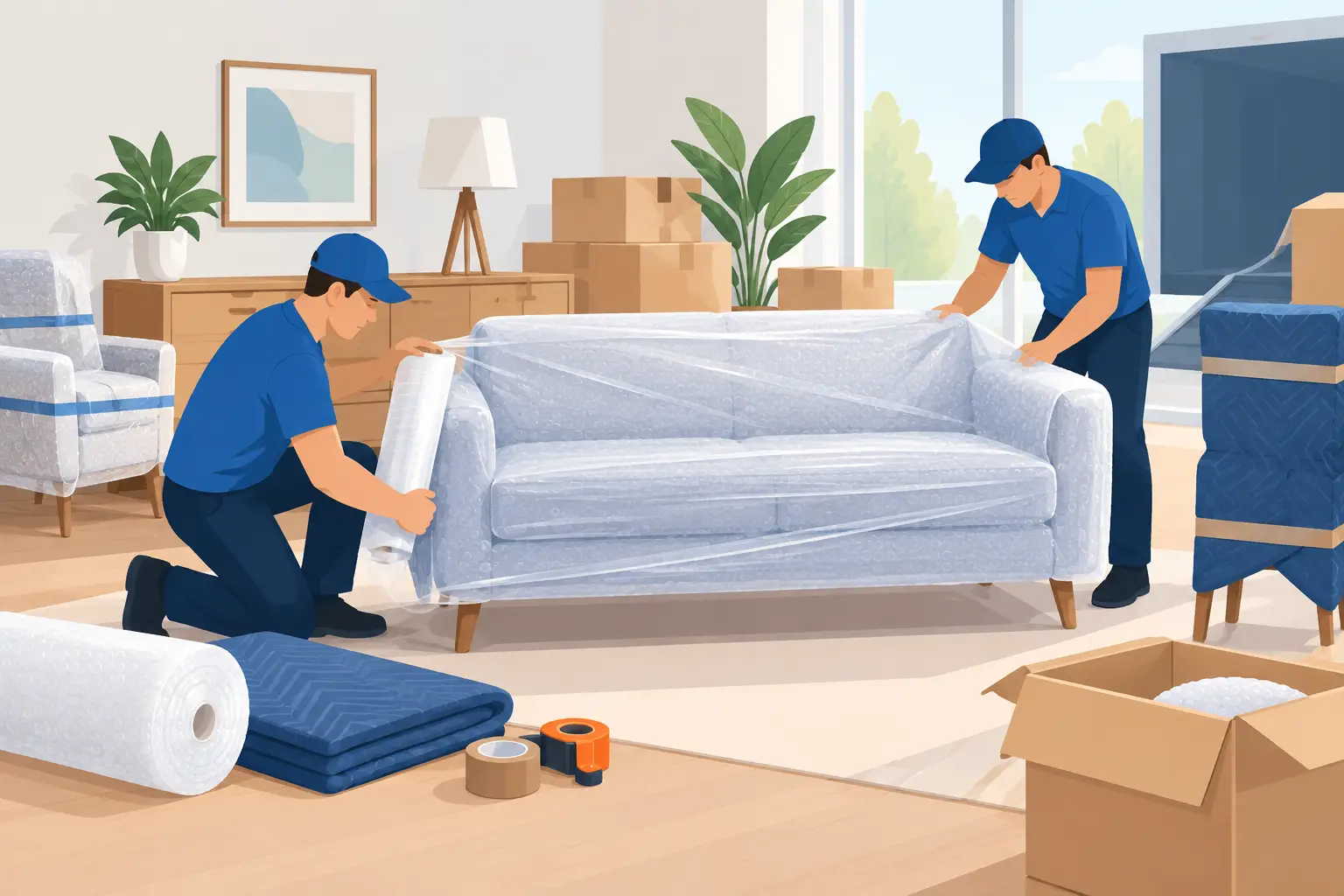 How to Protect Furniture When Moving: 9 Steps