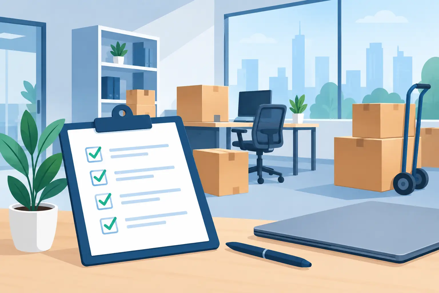 Office Moving Checklist for a Smooth Relocation