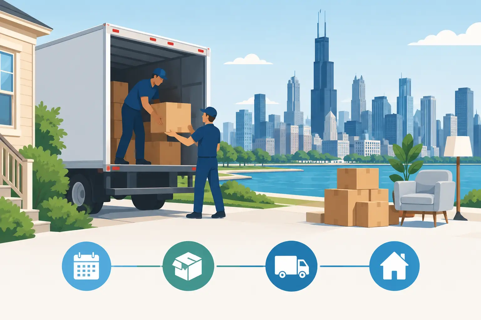 Residential Moving Timeline Guide for Chicago Moves