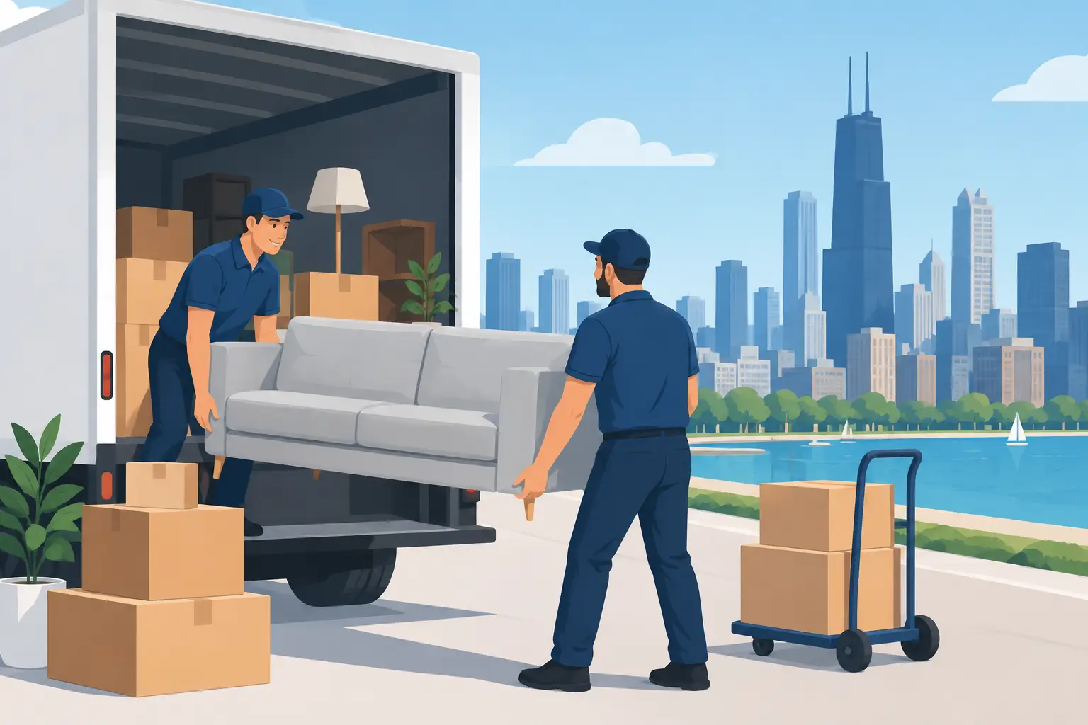 How Chicago Movers Keep Your Move on Track
