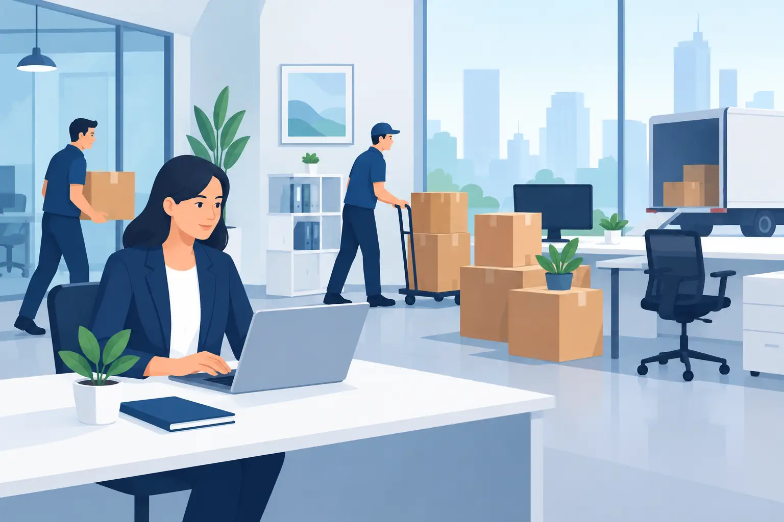 How to Coordinate an Office Move Without Downtime