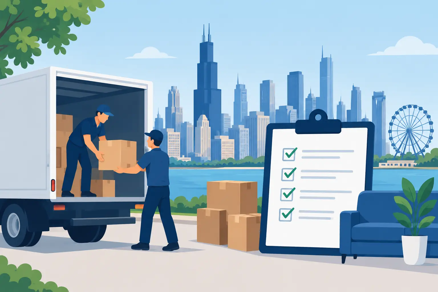Moving Company Review Checklist for Chicago Moves